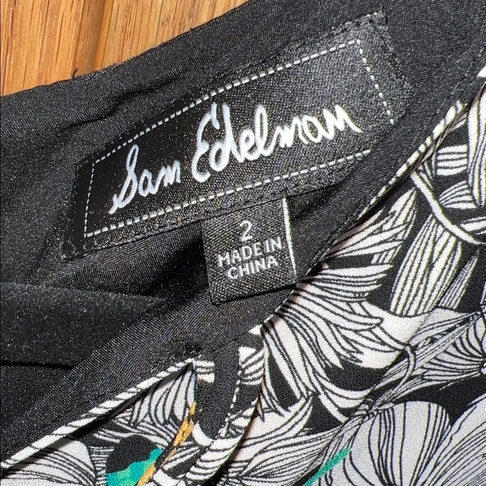 Sam Edelman Long Sleeve Firefly Print Dress - Picture 10 of 12